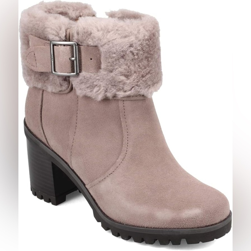 NEW! UGG Elisiana Heeled Shearling Boots, size 8.5